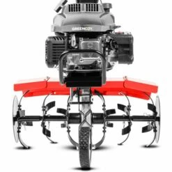 Motobineuse Moteur à Essence 4 Temps 161cc 5cv, Largeur De Travail 56cm, Profondeur Travail 13cm, Lames En Fer Trempé, 6 Couteaux - Greencut GTC190X -Motoculteur et accessoire Soldes 15625193 5