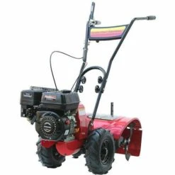 Varan Motors - 93020 Motoculteur Thermique Moteur 6.5CV 212CC Largeur De Travail 50CM Avec Roues Tous Terrains - Rouge -Motoculteur et accessoire Soldes 177778 3