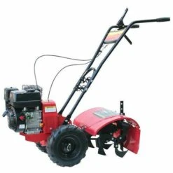 Varan Motors - 93020 Motoculteur Thermique Moteur 6.5CV 212CC Largeur De Travail 50CM Avec Roues Tous Terrains - Rouge -Motoculteur et accessoire Soldes 177778 4