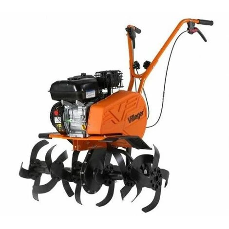 Motobineuse Thermique 6,5 Cv Briggs Et Straton Vitesses 1 AV-1 AR Largeur Travail 85cm Villager VTB 8511B - Orange 4 Motobineuse Thermique 6,5 Cv Briggs Et Straton Vitesses 1 AV-1 AR Largeur Travail 85cm Villager VTB 8511B - Orange – Image 2
