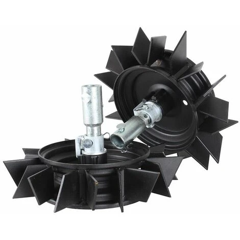 Roues Métalliques 400x8 Pour Motobineuse Et Motoculteur Texas - Noir 4 Roues Métalliques 400x8 Pour Motobineuse Et Motoculteur Texas - Noir – Image 2