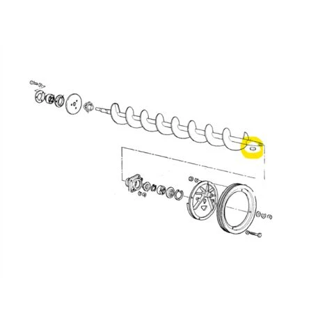 Clavette De Vis à Grain New Holland 350383440 3 Clavette De Vis à Grain New Holland 350383440