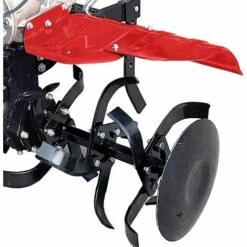 DUNSCH Motoculteur Thermique Tracté 212cc Travail Jusqu'à 102cm 2 Vitesses AV – 1 AR Guidon Ajustable LEA LE42212-97W21 - Noir -Motoculteur et accessoire Soldes 27244381 3