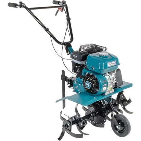 KÖNNER & SÖHNEN Motoculteur à Essence Könner & Söhnen KS 7HP-850A, Entraînement Courroie / Chaîne, Fraises Forgées, Soc Réglable, Largeur De Travail Jusqu'à 80 Cm, Profondeur De Labourage Jusqu'à 31 Cm, Moteur Thermique 7,0 CV. 4 KÖNNER & SÖHNEN Motoculteur à Essence Könner & Söhnen KS 7HP-850A, Entraînement Courroie / Chaîne, Fraises Forgées, Soc Réglable, Largeur De Travail Jusqu'à 80 Cm, Profondeur De Labourage Jusqu'à 31 Cm, Moteur Thermique 7,0 CV. – Image 2