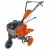 Motoculteur Thermique 7cv 212cc + 6 Fraises + 2 Roues + Butteur ST PIERRE DU CHAMP -Motoculteur et accessoire Soldes 30534430 1