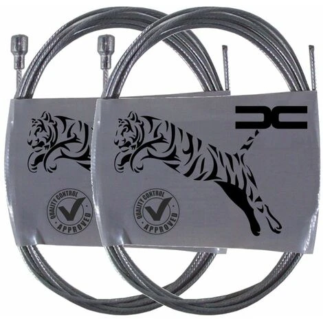 CYCLINGCOLORS 2x Cable Souple Acier 6x11mm 1.8mm 1.8m Universel Frein Arrière 3 CYCLINGCOLORS 2x Cable Souple Acier 6x11mm 1.8mm 1.8m Universel Frein Arrière