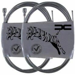 CYCLINGCOLORS 2x Cable Souple Acier 6x11mm 1.5mm 0.8m Universel Frein Avant