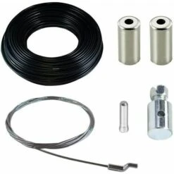 CYCLINGCOLORS Kit De Réparation Universel Tondeuse Câble Gaine Serre-câble Embout Motoculteur Tracteur Accélérateur