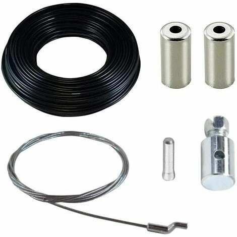 CYCLINGCOLORS Kit De Réparation Universel Tondeuse Câble Gaine Serre-câble Embout Motoculteur Tracteur Accélérateur 3 CYCLINGCOLORS Kit De Réparation Universel Tondeuse Câble Gaine Serre-câble Embout Motoculteur Tracteur Accélérateur
