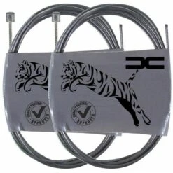 CYCLINGCOLORS 2x Cable Souple Acier 3x3mm 1.2mm 2.5m Universel Gaz Accélérateur