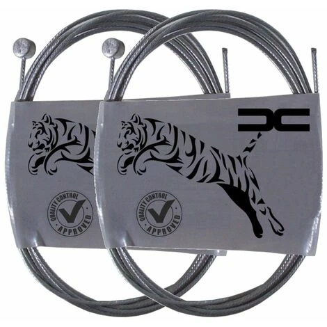 CYCLINGCOLORS 2x Cable Souple Acier 7x6mm 1.5mm 2.5m Universel Frein Arrière 3 CYCLINGCOLORS 2x Cable Souple Acier 7x6mm 1.5mm 2.5m Universel Frein Arrière