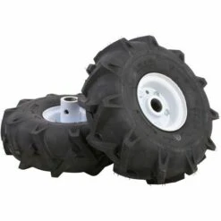 Roues Pneumatique Texas 12 Pouces Pour Motobineuse Thermique - Noir