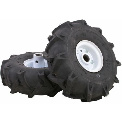 Roues Pneumatique Texas 12 Pouces Pour Motobineuse Thermique - Noir 3 Roues Pneumatique Texas 12 Pouces Pour Motobineuse Thermique - Noir