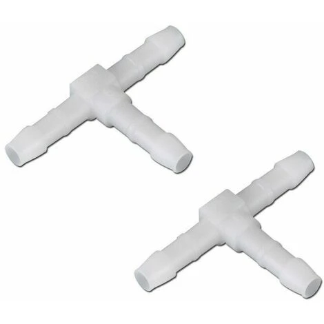 CYCLINGCOLORS 2x Raccord De Durite En T Diamètre 6mm Connecteur Tube Tuyau Carburant Essence Tracteur Tondeuse Voiture 3 CYCLINGCOLORS 2x Raccord De Durite En T Diamètre 6mm Connecteur Tube Tuyau Carburant Essence Tracteur Tondeuse Voiture