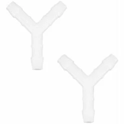 CYCLINGCOLORS 2x Raccord De Durite En Y Diamètre 4mm Connecteur Tube Tuyau Carburant Essence Tracteur Tondeuse Voiture