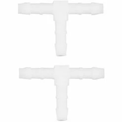 CYCLINGCOLORS 2x Raccord De Durite En T Diamètre 4mm Connecteur Tube Tuyau Carburant Essence Tracteur Tondeuse Voiture