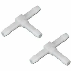 CYCLINGCOLORS 2x Raccord De Durite En T Diamètre 8mm Connecteur Tube Tuyau Carburant Essence Tracteur Tondeuse Voiture