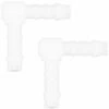 CYCLINGCOLORS 2x Raccord De Durite En L Diamètre 6mm Connecteur Tube Tuyau Carburant Essence Tracteur Tondeuse Voiture -Motoculteur et accessoire Soldes 54313198 1