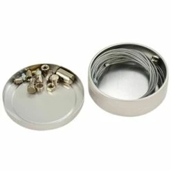 CYCLINGCOLORS Kit Câble Embrayage Gaz Avec Serre-câble Barillet Universel Cyclo Moto Scooter Quad Motoculture (9 Pièces)