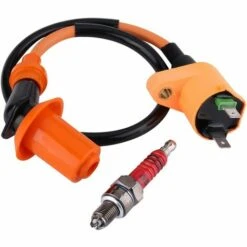 TANABATA Bobine D'allumage, Système D'allumage De Bougie D'allumage Pour Scooter ATV GY6 50CC 125CC 150CC