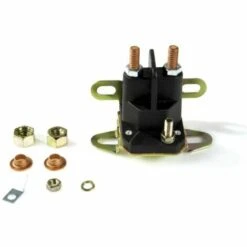 CYCLINGCOLORS Solénoïde De Démarrage Universel Commande Par 3 Poles 12V Tracteur Tondeuse Motoculture