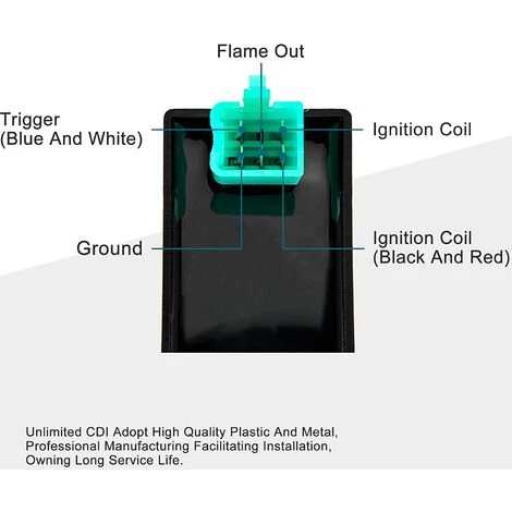 DECKON Allumeur AC 5 Broches Pour CDI CG 50cc-150cc Kart Cyclomoteur Véhicule Tout-terrain ATV 4 DECKON Allumeur AC 5 Broches Pour CDI CG 50cc-150cc Kart Cyclomoteur Véhicule Tout-terrain ATV – Image 2