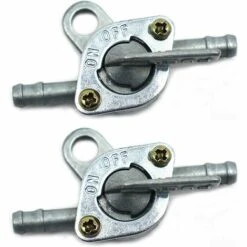 MèREÉTERNEL 2 Pièces Robinet Essence Motoculteur, Accessoires De Moto Pour 50 Cc 70 Cc 90 Cc 100 Cc 110 Cc Pit Quad Dirt Bike ATV (6 Mm) Ternel