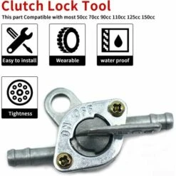 MèREÉTERNEL 2 Pièces Robinet Essence Motoculteur, Accessoires De Moto Pour 50 Cc 70 Cc 90 Cc 100 Cc 110 Cc Pit Quad Dirt Bike ATV (6 Mm) Ternel 9 MèREÉTERNEL 2 Pièces Robinet Essence Motoculteur, Accessoires De Moto Pour 50 Cc 70 Cc 90 Cc 100 Cc 110 Cc Pit Quad Dirt Bike ATV (6 Mm) Ternel -Motoculteur et accessoire Soldes 67622030 3