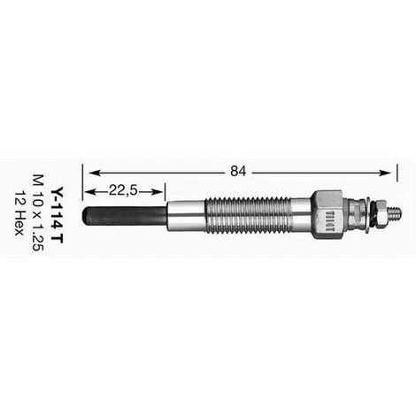 Bougie De Prechauffage NGK Y-114T 3 Bougie De Prechauffage NGK Y-114T