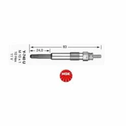 Bougie De Prechauffage NGK Y-740U DP22